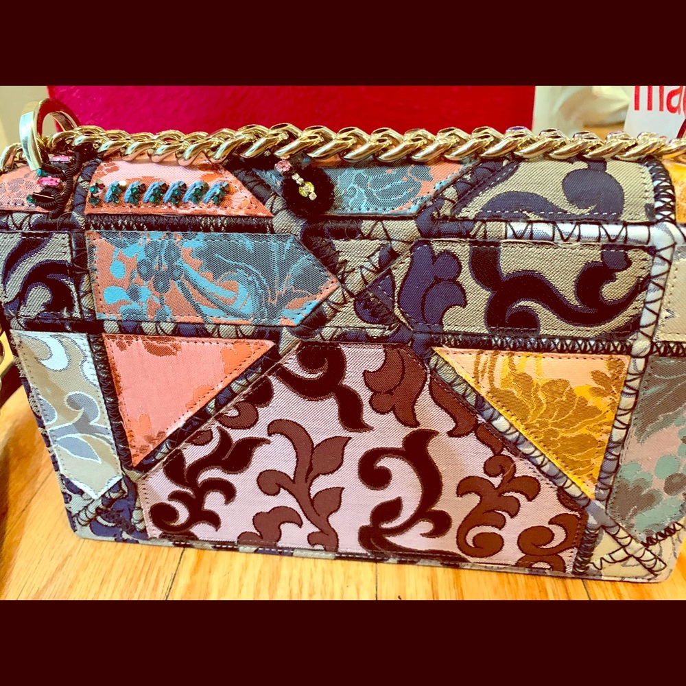 Auth DIOR BNWB silk beaded detailed crossbody🌸 - Picture 2 of 8